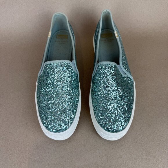 NWOT Keds for Kate Spade Triple Decker Kickstarter Glitter Sneakers, Womens 9.5 - Picture 14 of 14